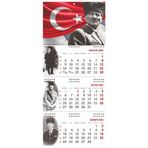 Halk Kitabevi 2025 Atatürk Gemici Duvar Takvimi - Ayyıldız
