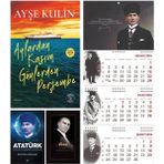 Halk Kitabevi Aylardan Kasım Günlerden Perşembe ve Yüzyılların Lideri Atatürk - Gazipaşa Ajanda -Gazi Duvartakvimi