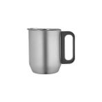 Halk Kitabevi Paslanmaz Çelik Kupa Bardak - Krom - 350 ml - 5354