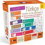 Halk Kitabevi Piar Kids Türkçe Harfler ve İlk Kelimeler Strateji ve Zeka Geliştirici Oyun 3-6 Yaş