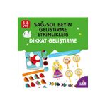 Halk Kitabevi Sağ-Sol Beyin Geliştirme Etkinlikleri Dikkat Geliştirme / Kolektif / Halk Kitabevi /