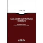 Halka Açık Ortaklık Statüsünün Sona Ermesi - Serdar Hızır