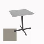 Halley Kare Masa 80X80 Cm - (Werzalit, Wermodin Ve Allzalit Tabla) - Koyu Gri