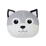 Halley Oyuncak 35 cm Gri Soft Peluş Dikişli Polyester Yastık