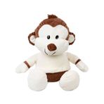 Halley Oyuncak Peluş Sevimli Maymun 45 cm Kahverengi