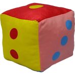Halley Oyuncak Peluş Zar 10X10 cm 62346 - 10 x 10 cm