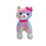Halley Oyuncak Tokalı Renkli Kedi Peluş 40 Cm 62555