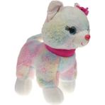Halley PL62555 30 cm Pembe Tokalı Kedi Peluş