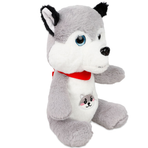 Halley PL62557 Asorti Hayvanlar Kurt 25 cm Gri Beyaz Peluş Oyuncak