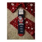 Hallop Socks Noel Baba Figürlü Dokuma Yılbaşı Çorap