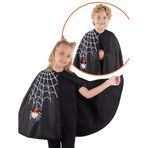 Halloween Cadılar Bayramı Kostümü Kız Çocuk Siyah Pelerin