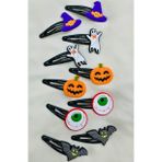 HALLOWEEN CADILAR BAYRAMI SAÇ TOKASI 10'LU SET