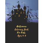 Halloween Coloring Book for Kids Ages 4-8