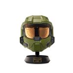 Halo Gerçekci Master Chief Miğferi Ve Sergi Standı Hlw0173 - Yeşil