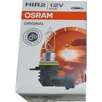 HALOGEN AMPUL HIR2 12V 65W TEK FLAMANLI PLASTIK SOKETLI OSRAM 9012