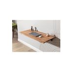 Halohope El Yapımı Kayın-duvara Monte Katlanır Masa Mutfak Balkon Masası Laptop Çalışma Masası50x100