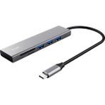 Halyx Hızlı Usb-C Hub ve Kart Okuyucu, USB 3.2 Gen 1, Sd ve Mikro Sd Kart Okuyucu 104 Mbit/s, (Mikro) Sd, Sdhc ve Sdxc, 2 Tb, Pc, Macbook, Chromebook, Laptop