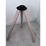 Ham (Boyasız) Konik 24 cm Ahşap Mobilya Ayağı – 3’lü (Koltuk, Puf, Berjer, Sehpa, Tv Ünitesi Için – Bağlantı Aparatı Dahil)