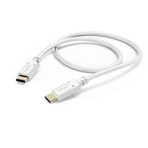 Hama 0.2 mt Beyaz USB-C Şarj Data Kablosu