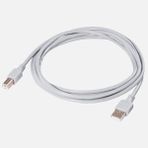 Hama 2.5 mt A Fiş - B Fiş Gri USB 2.0 Kablo