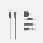 Hama 3.5 mm 6.3 mm 2.5 mt Adaptör Seti