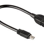 Hama 39626 0.1 m Usb 2.0 Mini B Fiş A Soket