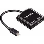 Hama 83188 Siyah Micro USB HDMI Adaptör