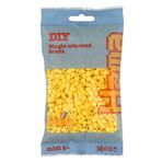 Hama Boncuklu çanta | yakl. 1000 Midi Fuse boncuk | mozaik dekorasyon sanatı ve el işi 5 yaşından büyük çocuklar için | açık sarı