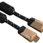 Hama HM.122210 Premium 1.5 m 4K Siyah HDMI Kablo