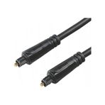 Hama HM.122257 MM Odt-Odt Siyah 3 mt Altın Uç Dijital Optik Kablo