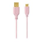 Hama HM.135787 Pembe 0.75 m USB-C Flexi Kablo