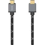 Hama HM.205239 Ultra High Speed 8K 2 mt Siyah Gri Hdmi Kablo
