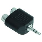 Hama Stereo 3.5 Fiş 2RCA Soket Çevirici Adaptör