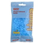 Hama Ütü Boncukları Orta Şeffaf Aqua Mavi 207-73