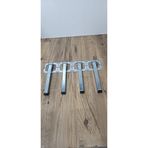 HAMADEX 30 cm 4 Adet Katlanır Metal Sofra Ayağı Masa Ayağı Yer Sofrası Ayağı