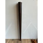 Hamadex Koyu Meşe Konik 65 cm Ahşap Mobilya Ayağı –1 Adet Masa, Dresuar, Konsol, + Bağlantı Aparatlı yedek ayak
