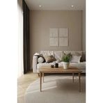 Hamadex Zıon Serisi – Mdf Orta Sehpa | 50×90 cm Mdf Tabla + Masif Gürgen Ayak | Modern ve Dayanıklı Tasarım - ATLANTIK CAM
