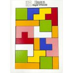 Hamaha Ahşap Eğitici Oyuncak Tetris