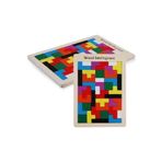 HAMAHA Ahşap Tetris Eğitici Oyuncak - Çocuk Gelişim Oyunu