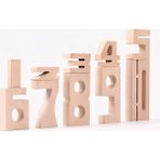 Hamaha Eğitici Ahşap Oyuncak | Dijital Yapı Taşları – Matematik Aydınlanma & Erken Öğretim Bulmaca Yardımcıları | Ahşap Zekâ ve Yerleştirme Puzzle