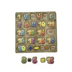Hamaha HM2123 Ahşap Sayılar Bul Tak 20 Sayı Dört Işlem Matematik Öğretici Eğitici Oyuncak Puzzle