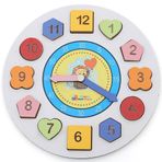 Hamaha HMH-093 Ahşap Eğitici Geometrik Bul Tak Saat