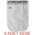 Hamam 6'lı Ince Kelebek Kese & Banyo Kesesi