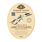 Hamam House Doğal Süngerli Sabun - VANİLYA ÖZLÜ