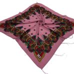 Hamavi Şal Puşi Püsküllü pembe