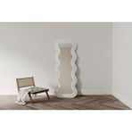 Hamdeko Mundo Dalgalı 170x65 cm Oval Çerçeveli Boy Aynası