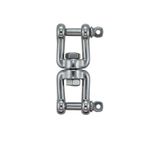 Hamdi Küçük 16 mm Krom Çift Kilitli Fırdöndü