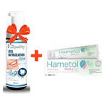Hametol 30 gr El Ve Yüz İçin Cilt Bakım Kremi+E2'quality Diş Beyazlatıcı Köpük