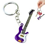 HAMIL Gitar Anahtarlıklar | Paslanmaz Çelik Sırt Çantası Dekorasyon Gitar Anahtar Kolye, Gitar Süsleme, Gitar Oyuncular İçin Gitar Anahtar Kolye, Onun İçin