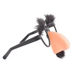 HAMIL Gözlüklü ve Bıyıklı Kılık - Kılık Değiştirme Kaşları ve Bıyıkları Büyük Burun Gözlükleri,Parti, Cadılar Bayramı Çocuk Yetişkin Performansı için Fotoğraf Sahne Şakası Şekeri